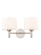 Franklite Barolo Double Wall Light Satin Nickel